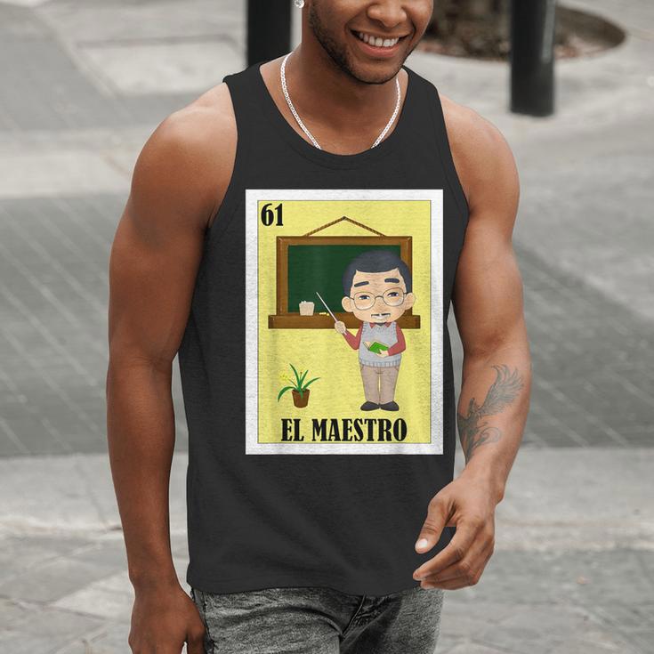 Mexican For Teachers El Maestro Men Tank Top, funny gift Mexican For Teachers El Maestro Men Tank Top, funny gift