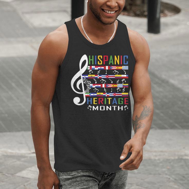 Music Teacher Kid National Hispanic Heritage Month Men Tank Top, funny gift
