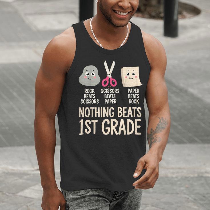 Nothing Beats 1st Grade Back To School Kids Teachers Men Tank Top, funny gift Nothing Beats 1st Grade Back To School Kids Teachers Men Tank Top, funny gift