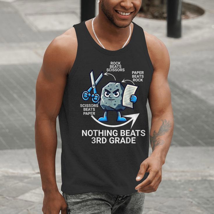Nothing Beats 3rd Grade Back To School Kids Teachers Men Tank Top, funny gift