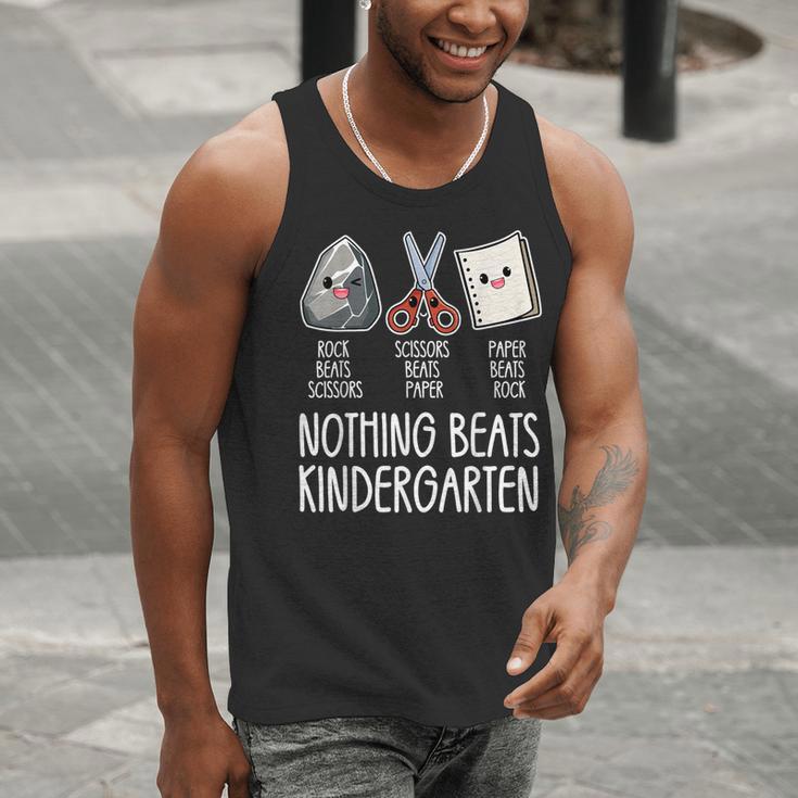 Nothing Beats Kindergarten Back To School Kid Teacher Men Tank Top, funny gift Nothing Beats Kindergarten Back To School Kid Teacher Men Tank Top, funny gift