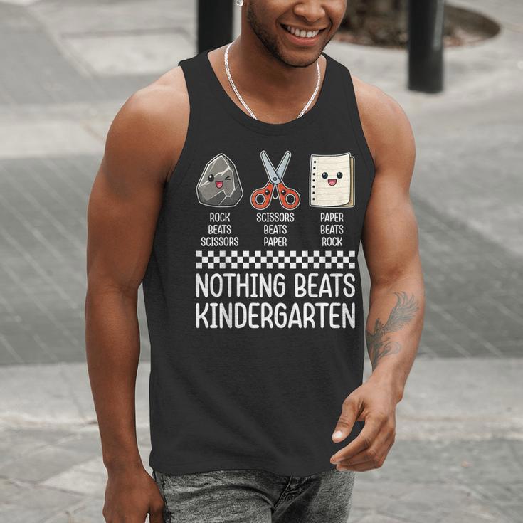 Nothing Beats Kindergarten Back To School Kids Teacher Men Tank Top, funny gift Nothing Beats Kindergarten Back To School Kids Teacher Men Tank Top, funny gift
