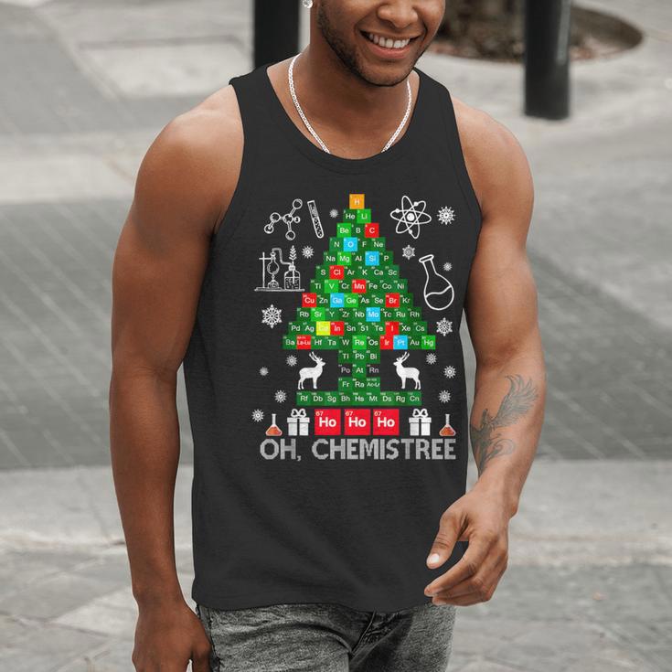 Oh Chemistree Scientist Chemical Christmas Xmas Teacher Men Tank Top, funny gift Oh Chemistree Scientist Chemical Christmas Xmas Teacher Men Tank Top, funny gift