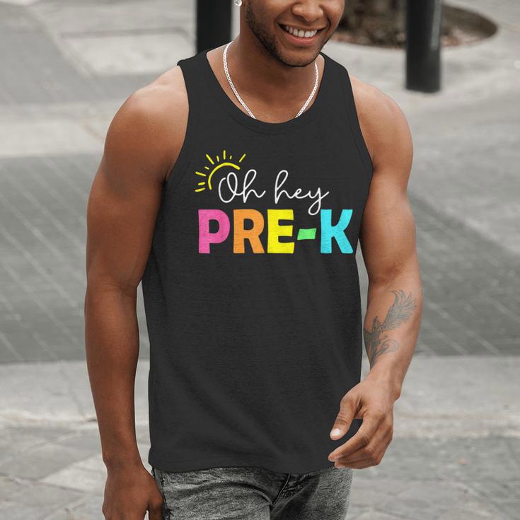 Oh Hey Pre-k Shirt Back To School Teachers Students Men Tank Top, funny gift Oh Hey Pre-k Shirt Back To School Teachers Students Men Tank Top, funny gift
