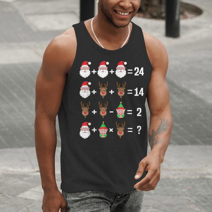 Order Of Operations Math Teacher Christmas Men Tank Top, funny gift