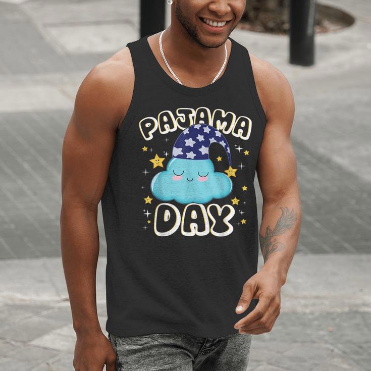 Pajama Day School Spirit Week Fun Cloud Teacher Student Men Tank Top, funny gift