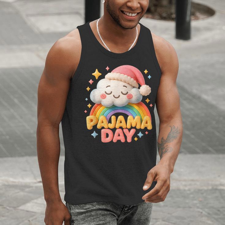 Pajama Day School Spirit Week Sleepy Cloud Teacher Student Men Tank Top, funny gift Pajama Day School Spirit Week Sleepy Cloud Teacher Student Men Tank Top, funny gift