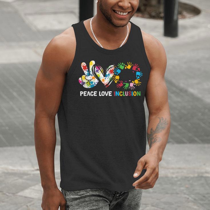 Peace Love Inclusion Sped Squad Special-Ed Teacher Daycare Men Tank Top, funny gift