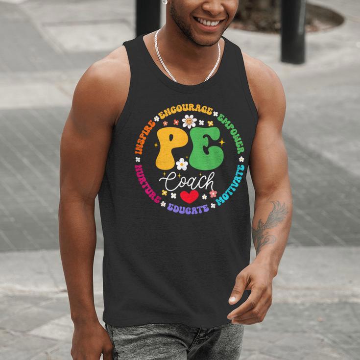 Physical Education PE Instructor Coach Teacher Gym Men Tank Top, Pe Teacher Tank Tops, funny gift