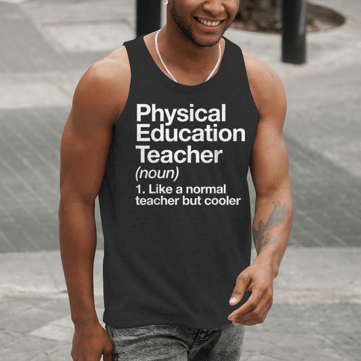 Physical Education Teacher Definition Sports PE School Men Tank Top, Pe Teacher Tank Tops, funny gift Physical Education Teacher Definition Sports PE School Men Tank Top, Pe Teacher Tank Tops, funny gift