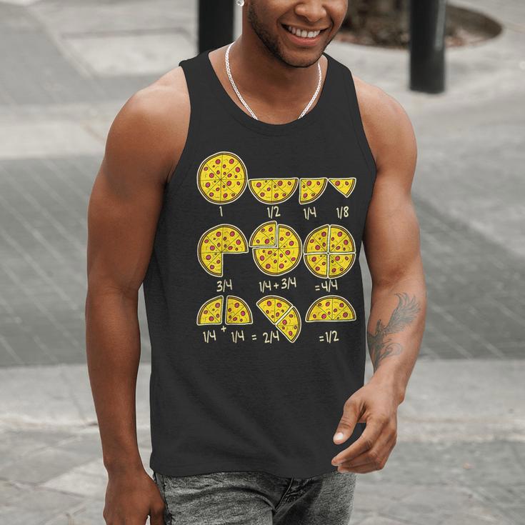 Pizza Salami Cheese Quick Math Fractions Math Teachers For Men Women Girls Kids Men Tank Top, funny gift Pizza Salami Cheese Quick Math Fractions Math Teachers For Men Women Girls Kids Men Tank Top, funny gift