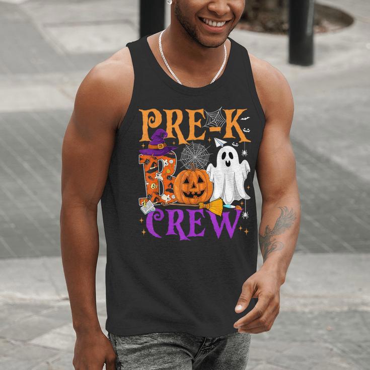 Pre-K Boo Crew Teacher Student Halloween Costume Men Tank Top, funny gift