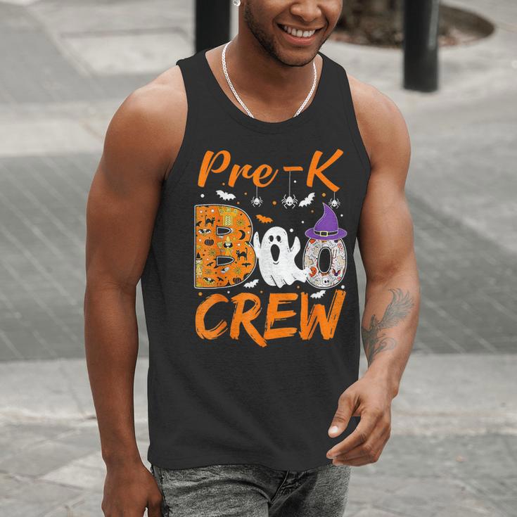 Pre K Boo Crew Teacher Student Halloween Pre Kindergarten Men Tank Top, funny gift