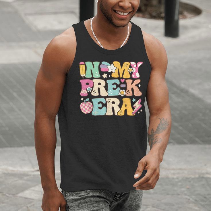 In My Pre-K Era Girl Back To School Cute PreSchool Teacher Men Tank Top, funny gift