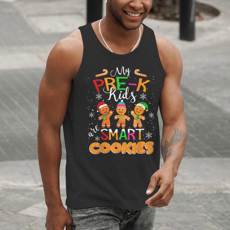 My Pre-K Kids Are Smart Cookies Christmas Teacher Men Tank Top, funny gift