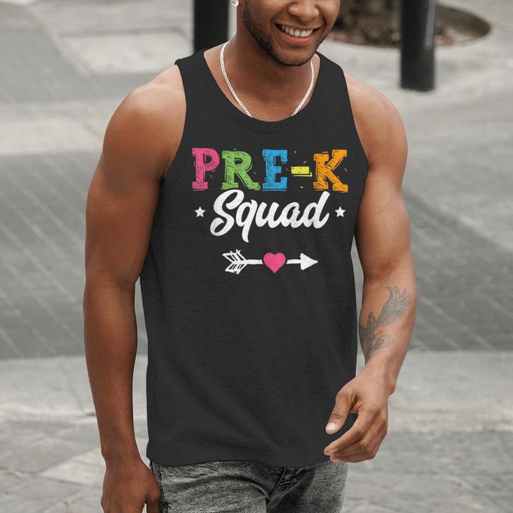 Pre-K Squad Teacher Student Kids Preschool Back To School Men Tank Top, funny gift Pre-K Squad Teacher Student Kids Preschool Back To School Men Tank Top, funny gift