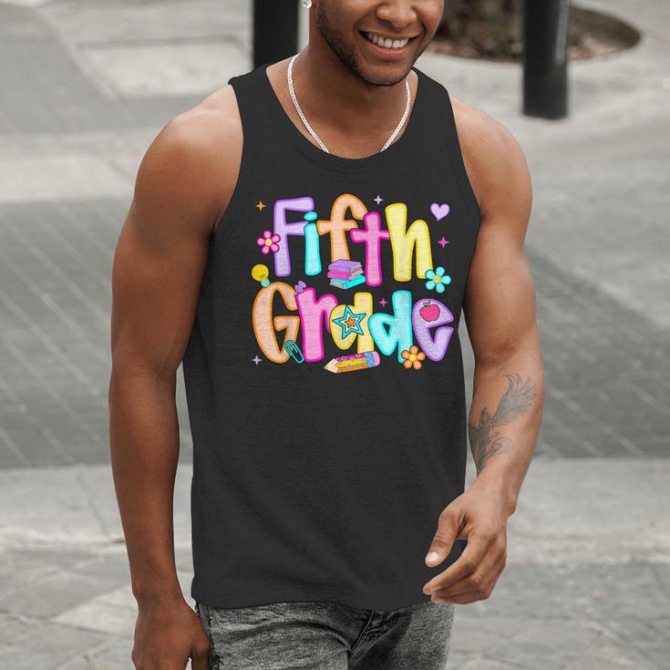 Preppy Fifth Grade Back To School 5th Grade Teacher Girl Boy Men Tank Top, funny gift Preppy Fifth Grade Back To School 5th Grade Teacher Girl Boy Men Tank Top, funny gift