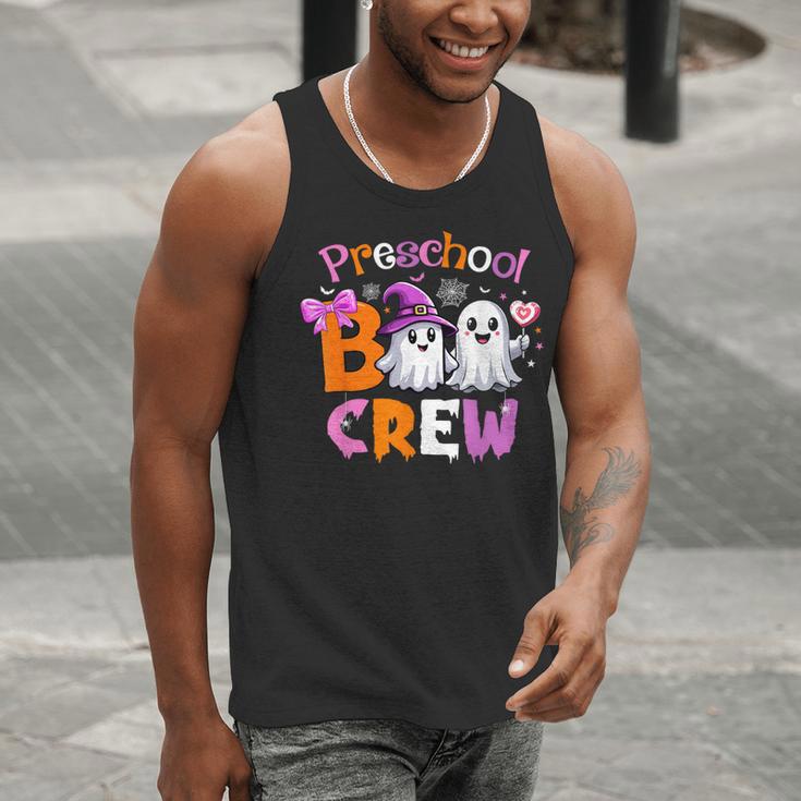 Preschool Boo Crew Preschool Halloween Costume Teacher Kid Men Tank Top, funny gift