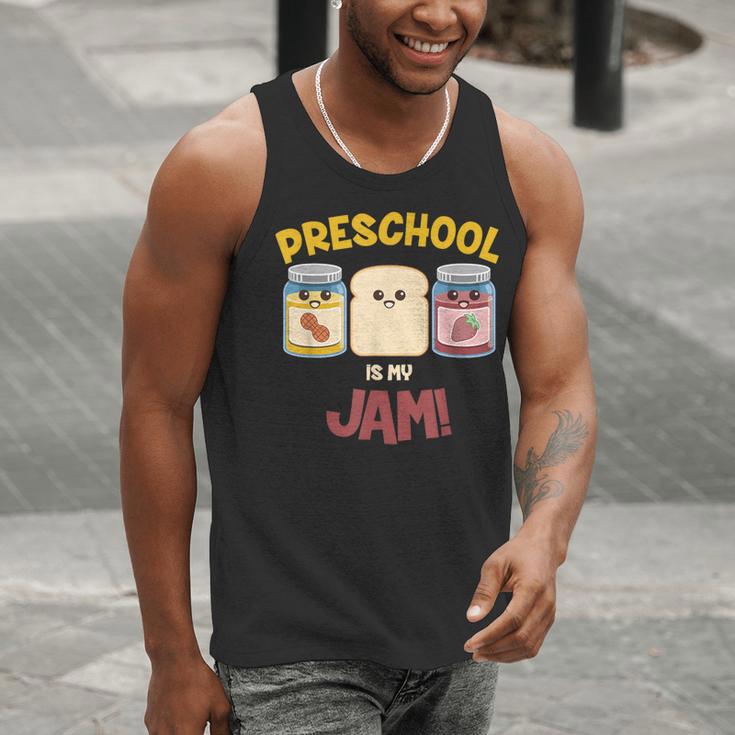 Preschool Is My Jam Teacher Shirt Men Tank Top, funny gift