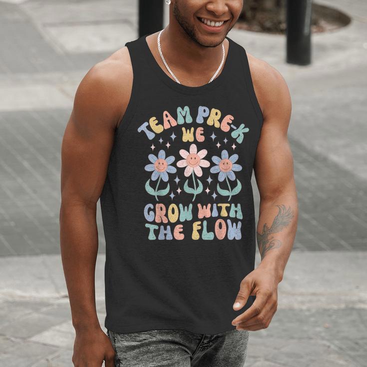 Preschool Teacher Appreciation Team Pre-K Grow With The Flow Men Tank Top, funny gift Preschool Teacher Appreciation Team Pre-K Grow With The Flow Men Tank Top, funny gift