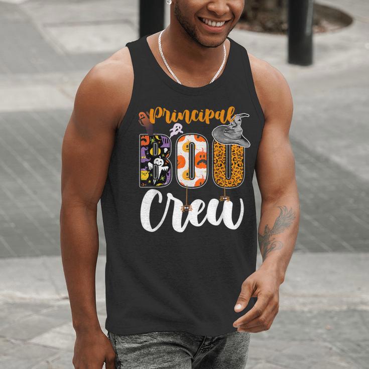 Principal Boo Crew Ghost Halloween Teachers School Matching Men Tank Top, funny gift