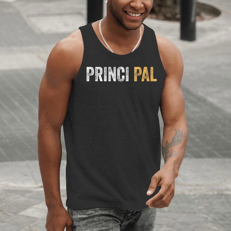 Principal School Teacher Friend Men Women Men Tank Top, funny gift