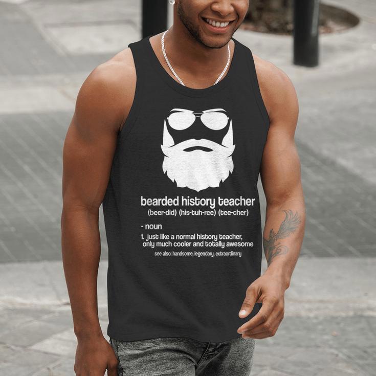 Professor Ancient Teaching Education Bearded History Teacher Men Tank Top, History Teacher Tank Tops, funny gift