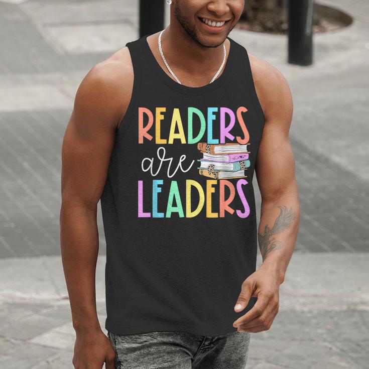 Readers Are Leaders Reading Book Lovers Teacher Women Kids Men Tank Top, funny gift Readers Are Leaders Reading Book Lovers Teacher Women Kids Men Tank Top, funny gift
