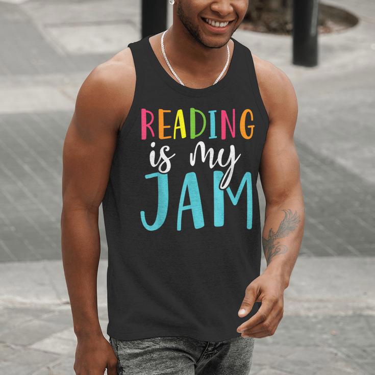 Reading Is My Jam Back To School Teacher Men Tank Top, funny gift Reading Is My Jam Back To School Teacher Men Tank Top, funny gift