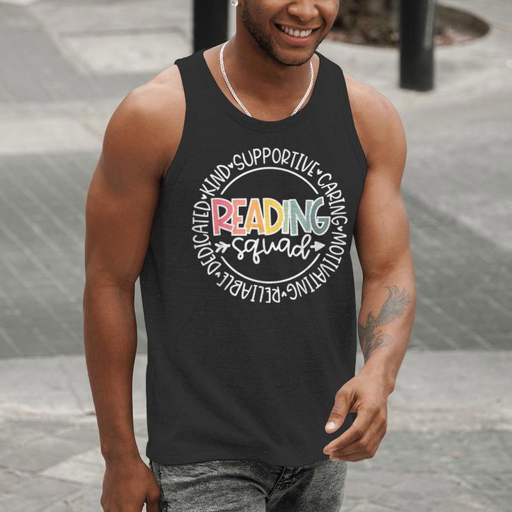 Reading Squad Teacher Reader Librarian Interventionist Team Men Tank Top, funny gift Reading Squad Teacher Reader Librarian Interventionist Team Men Tank Top, funny gift