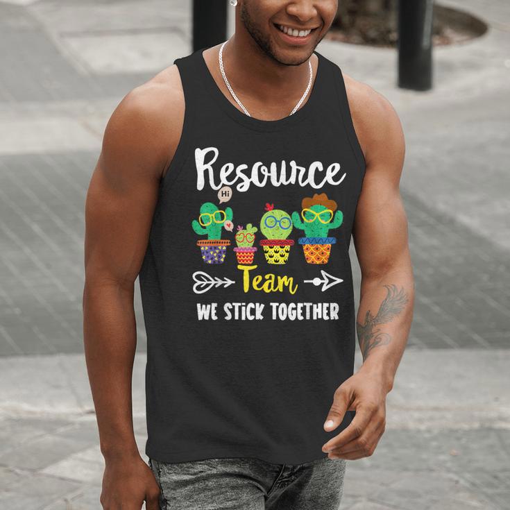 Resource Team Cactus Crew Resource Teacher Squad Men Tank Top, funny gift Resource Team Cactus Crew Resource Teacher Squad Men Tank Top, funny gift