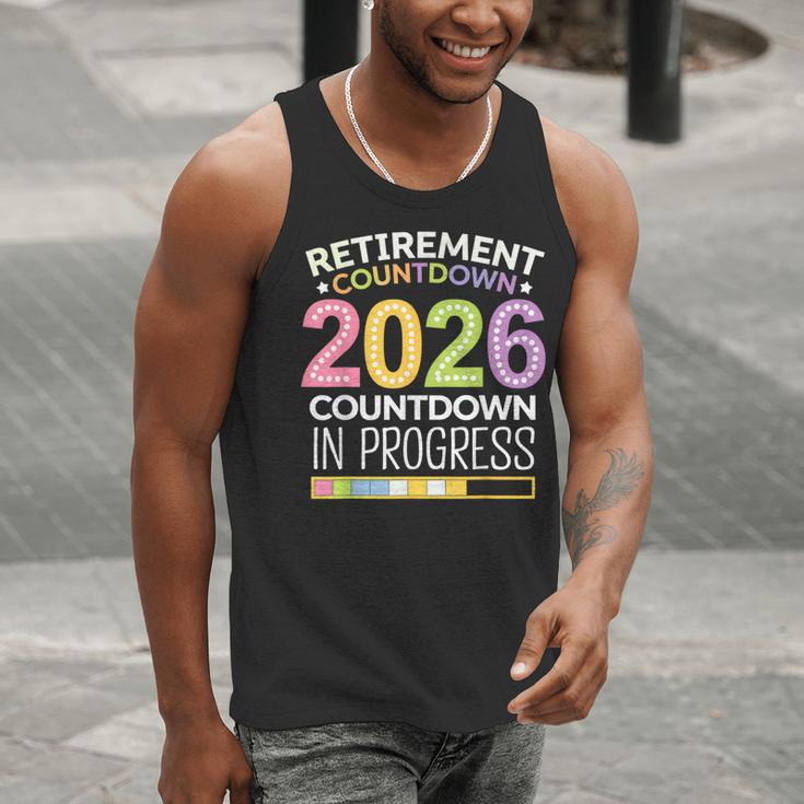 Retirement Class Of 2026 Teacher Countdown Loading Teacher Men Tank Top, funny gift Retirement Class Of 2026 Teacher Countdown Loading Teacher Men Tank Top, funny gift