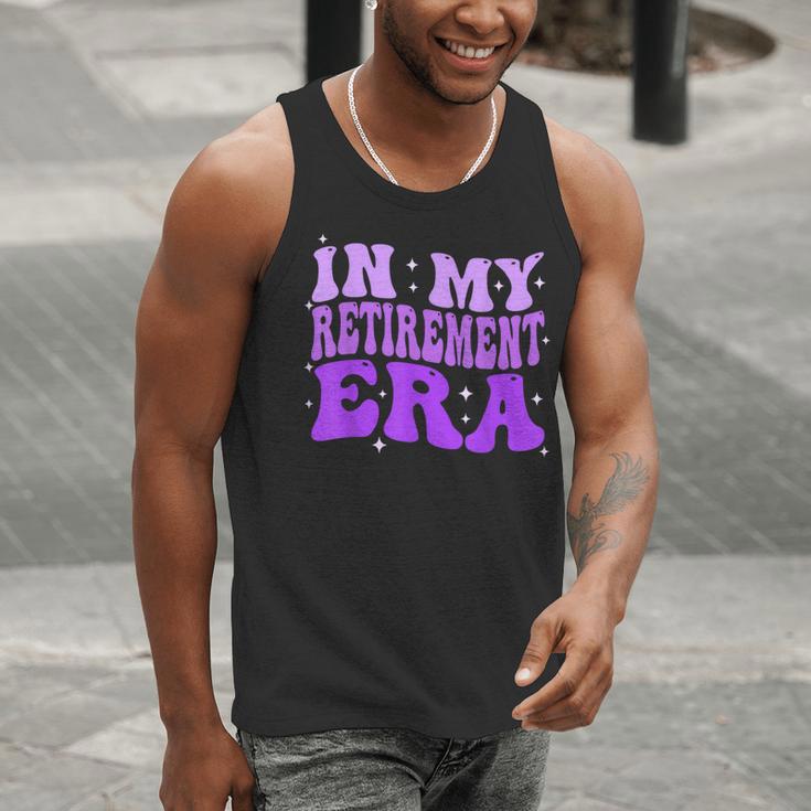 In My Retirement Era Groovy Retired Teacher 2025 Women Men Tank Top, Groovy Teacher Tank Tops, funny gift In My Retirement Era Groovy Retired Teacher 2025 Women Men Tank Top, Groovy Teacher Tank Tops, funny gift