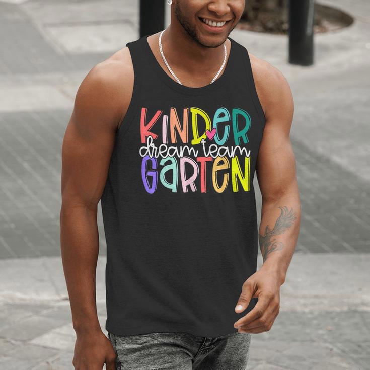 Retro Kindergarten Dream Team Back To School Teacher Kids Men Tank Top, funny gift Retro Kindergarten Dream Team Back To School Teacher Kids Men Tank Top, funny gift