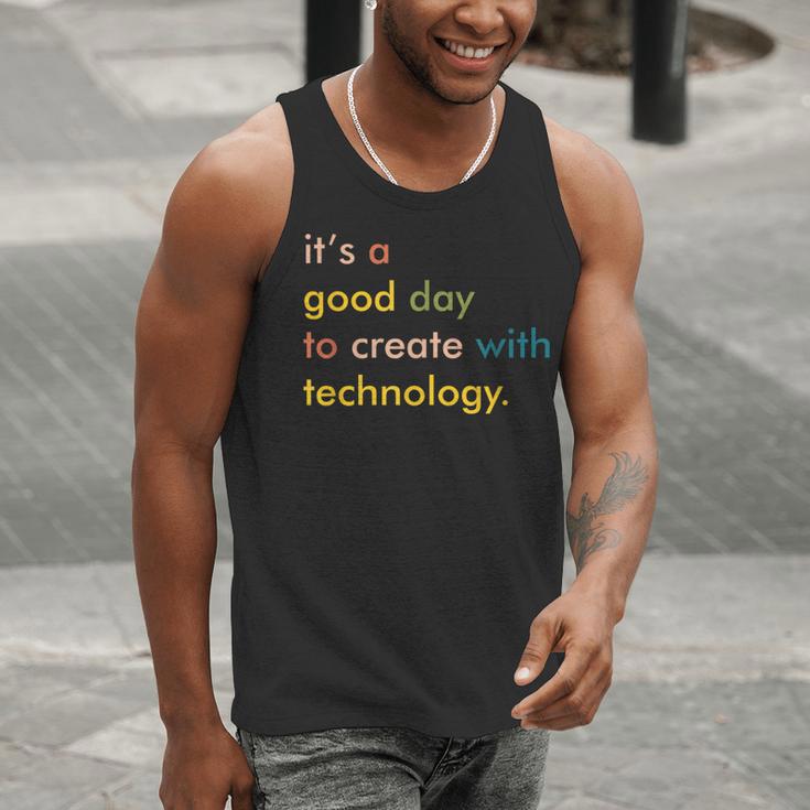 Retro Technology Teacher Shirt Tech Teacher Men Tank Top, funny gift Retro Technology Teacher Shirt Tech Teacher Men Tank Top, funny gift