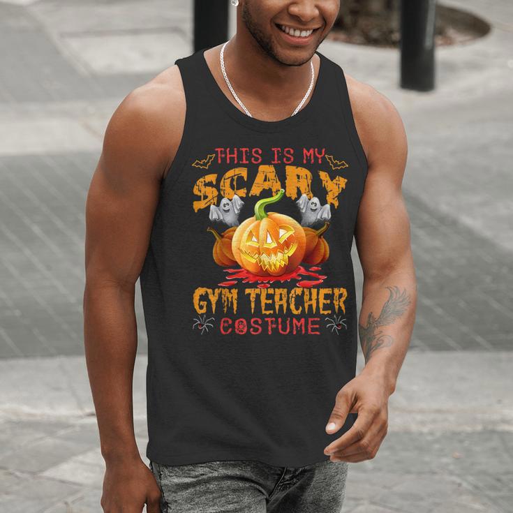 This Is My Scary Gym Teacher Costume Pumpkin Halloween Men Women Men Tank Top, funny gift This Is My Scary Gym Teacher Costume Pumpkin Halloween Men Women Men Tank Top, funny gift