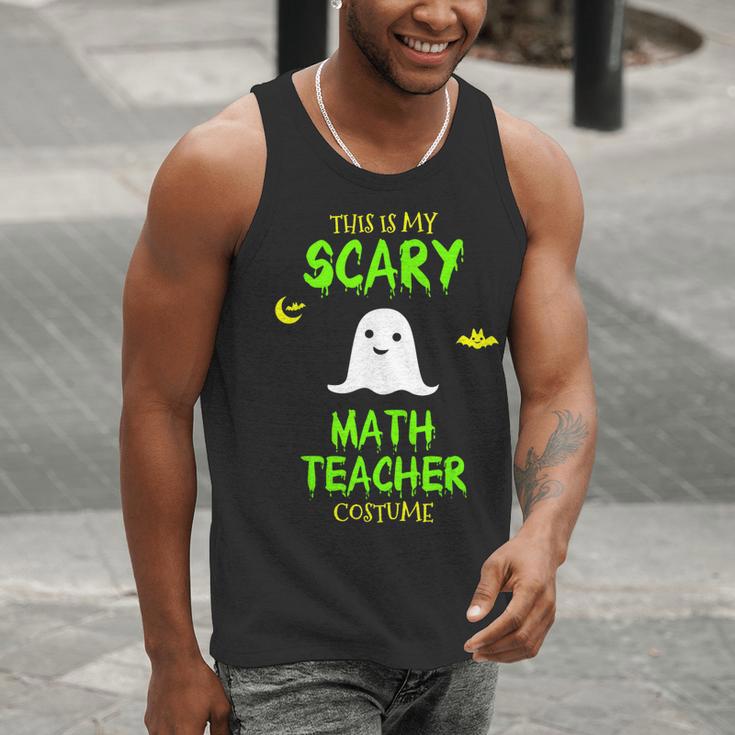 Scary Math Teacher Costume Halloween Lazy Easy Christmas Men Tank Top, funny gift Scary Math Teacher Costume Halloween Lazy Easy Christmas Men Tank Top, funny gift