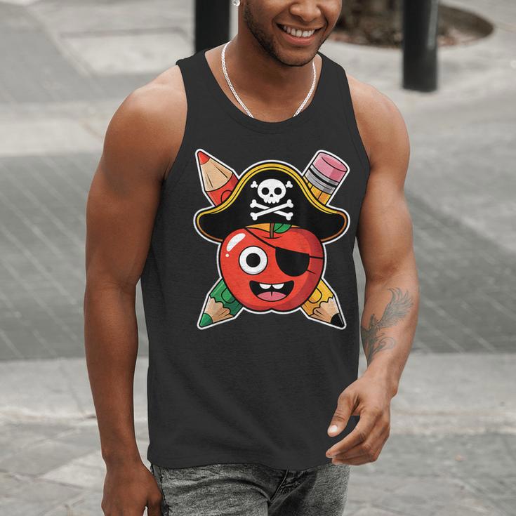 School International Talk Like A Pirate Day Pirate Teacher Men Tank Top, funny gift