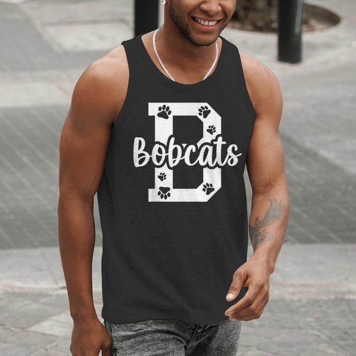 School Spirit Mascot Bobcats Back To School Teacher Student Men Tank Top, funny gift School Spirit Mascot Bobcats Back To School Teacher Student Men Tank Top, funny gift