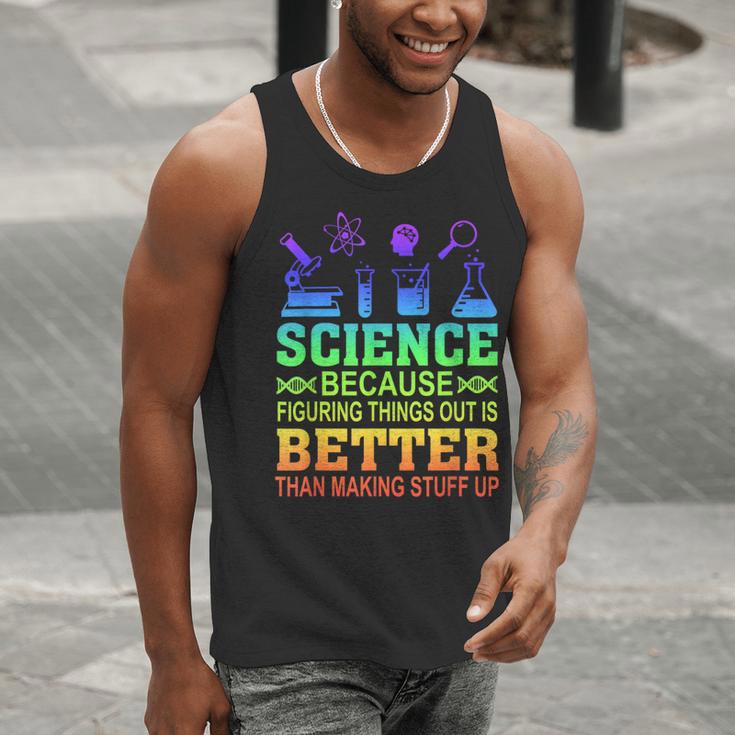 Science Teacher Because Figuring Things Out Is Better Than Men Tank Top, Science Teacher Tank Tops, funny gift Science Teacher Because Figuring Things Out Is Better Than Men Tank Top, Science Teacher Tank Tops, funny gift