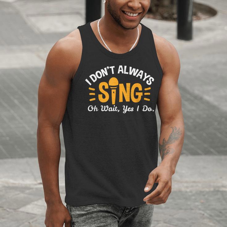Singer Musician Music Musical Teacher Singing Men Tank Top, funny gift