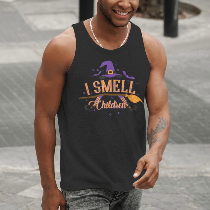 I Smell Children Wicked Cute Kindergarten Teacher Halloween Men Tank Top, funny gift