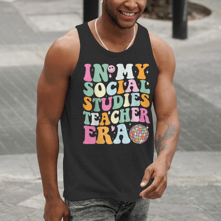 In My Social Studies Teacher Era Cute Social Studies Teacher Men Tank Top, funny gift
