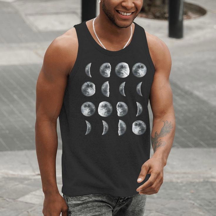 Space Science Student Teacher Leonard Moon Phases Men Women Kids Men Tank Top, Science Teacher Tank Tops, funny gift