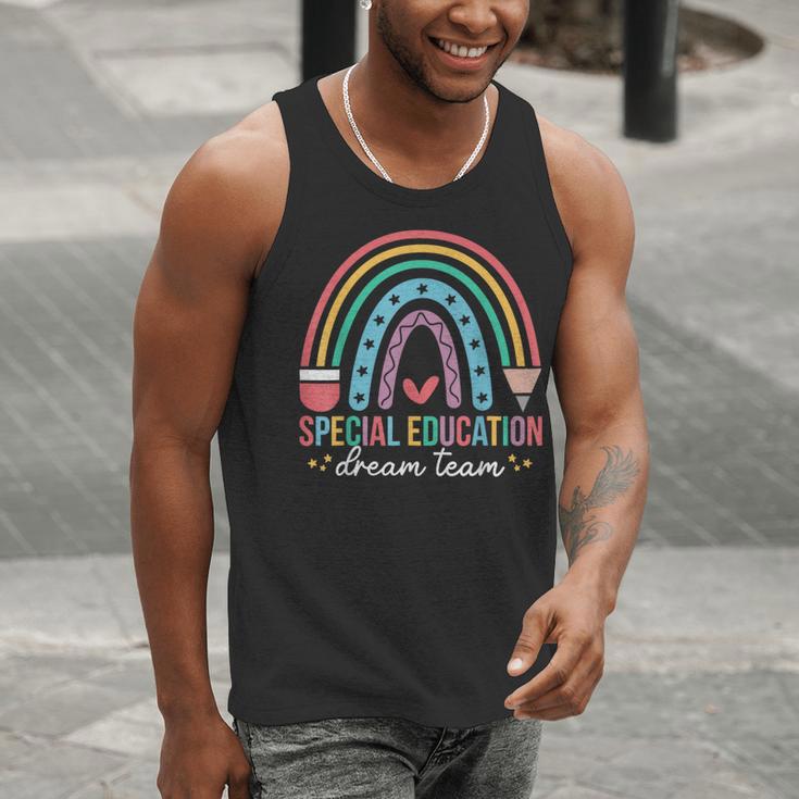 Special Education Dream Team Rainbow SPED Teacher Autism Men Tank Top, funny gift