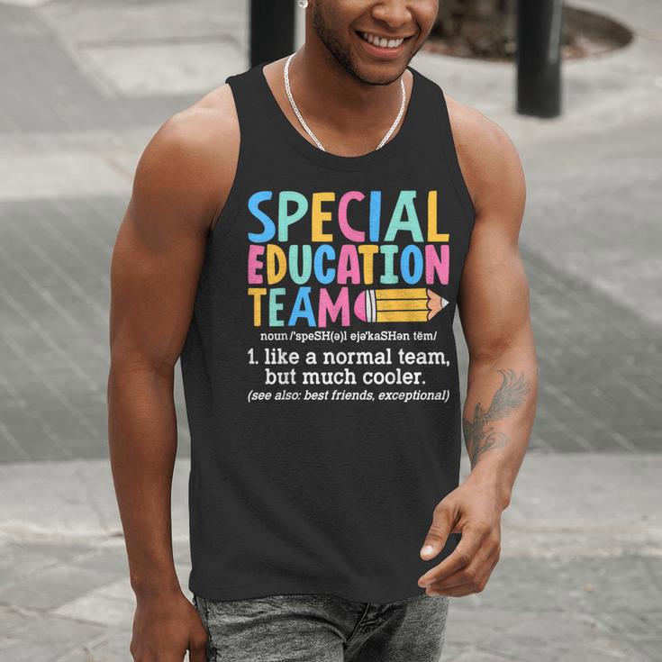 Special Education Team Definition Retro Ed Team Crew Teacher Men Tank Top, funny gift Special Education Team Definition Retro Ed Team Crew Teacher Men Tank Top, funny gift