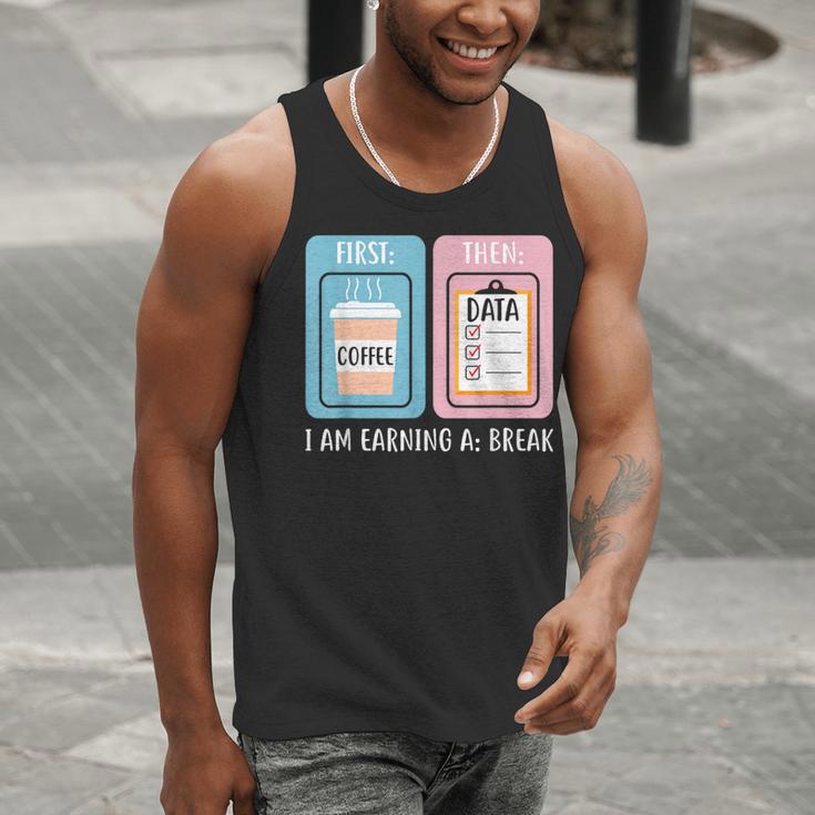 SPED Teacher Special Education First Coffee Then Data Men Tank Top, funny gift SPED Teacher Special Education First Coffee Then Data Men Tank Top, funny gift