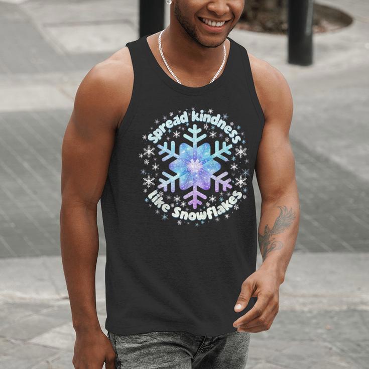 Spread Kindness Like Snowflakes Christmas Teacher Unity Day Men Tank Top, funny gift Spread Kindness Like Snowflakes Christmas Teacher Unity Day Men Tank Top, funny gift