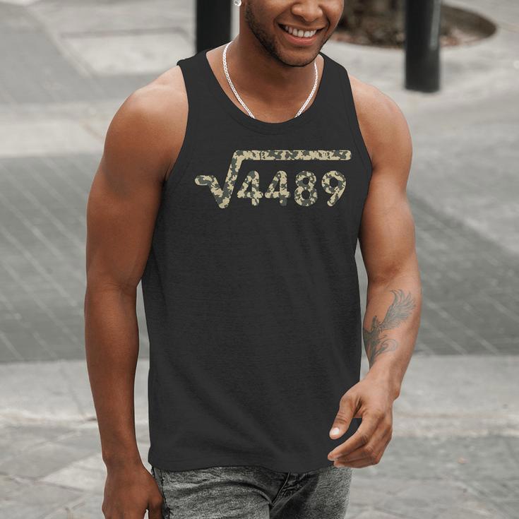 Square Root 4489 Slang Math Teacher Six Seven 6 7 Meme Camo Men Tank Top, funny gift Square Root 4489 Slang Math Teacher Six Seven 6 7 Meme Camo Men Tank Top, funny gift