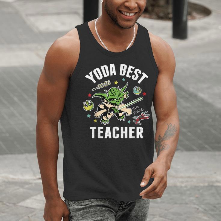 Star Wars Yoda Best Teacher Icons Men Tank Top, funny gift